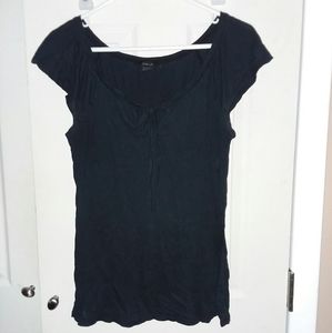Express tie front blouse